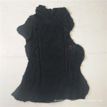 lamb skin shearling fabric black shearling pelt skin